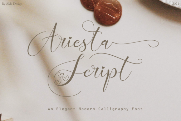 Ariesta Script: A Luxurious Font for Web Design