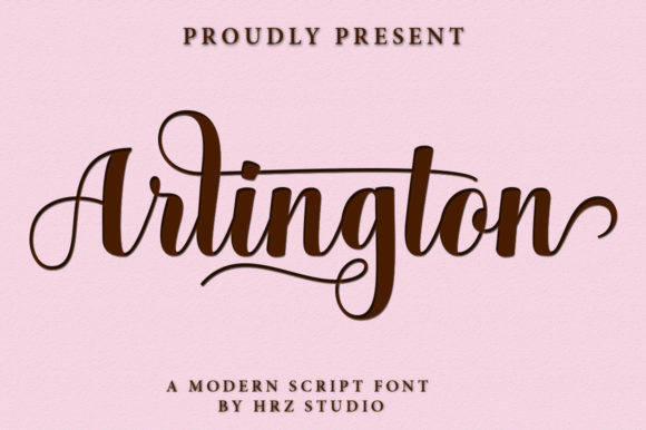 Arlington Script: A Font for Business Elegance