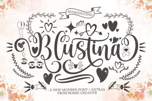 Blustina Script: A Luxurious Font for Business