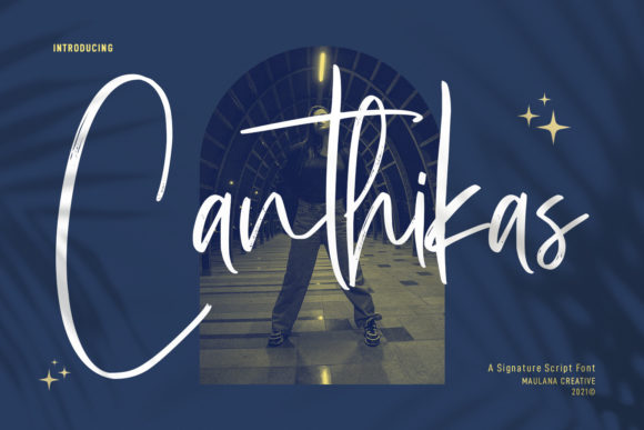 Canthikas Script: A Luxurious Font for Business