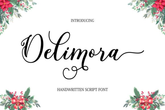 Delimora Script: A Creative Font for Branding