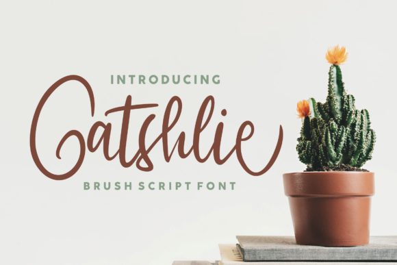 Gatshlie Script: A Luxurious Calligraphy Typeface