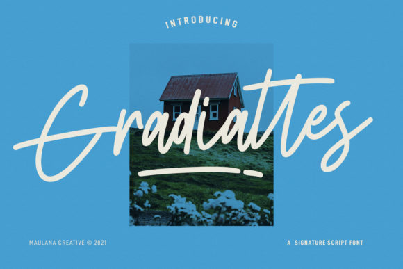 Gradiattes Script: A Beautiful Font for Business