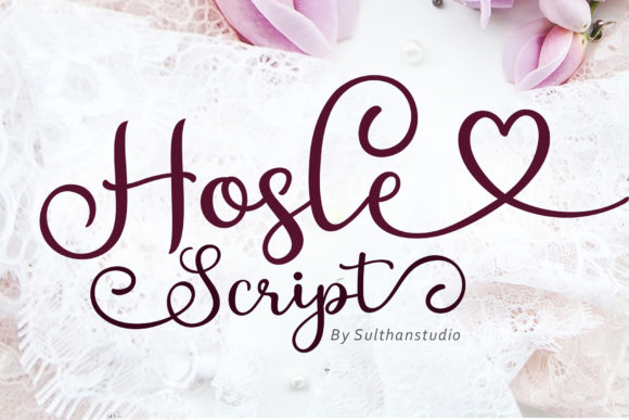Hosle Script: A Delightful Display Font