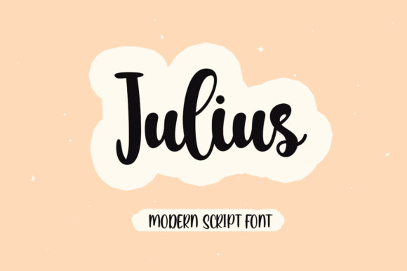 Julius Script: A Stylish Font for Digital Marketing