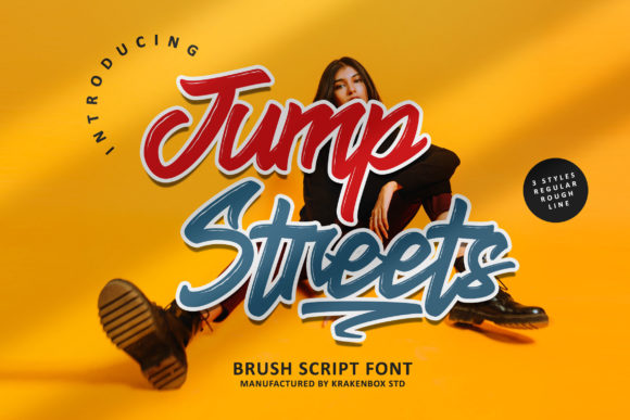 Jump Streets Script Font for Creative Marketing