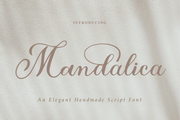 Mandalica Script: A Luxurious Font for Digital Marketing
