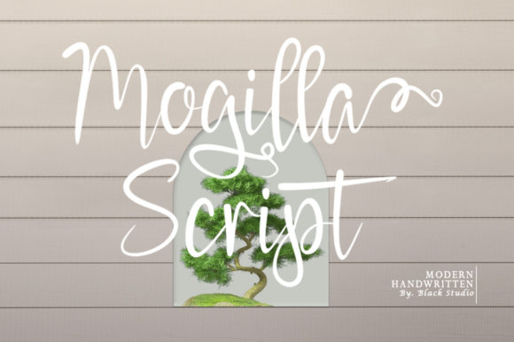 Mogilla Script: A Luxurious Font for Web Design