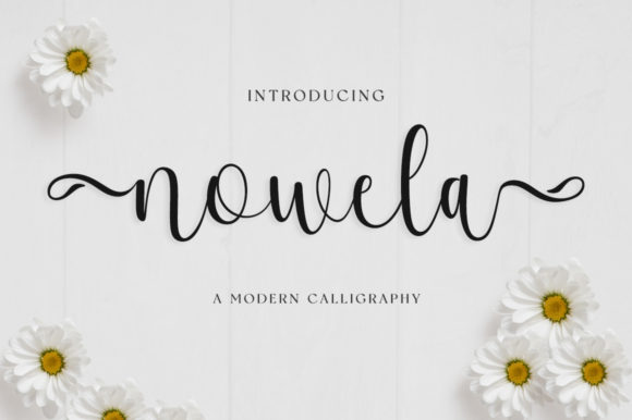 Nowela Script: A Luxurious Handwritten Font
