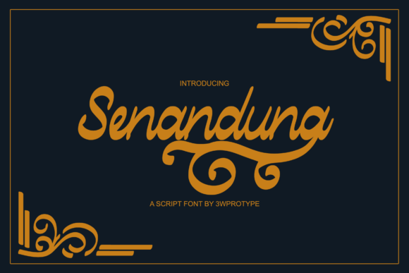 Senandung Script: A Font for Business Charm