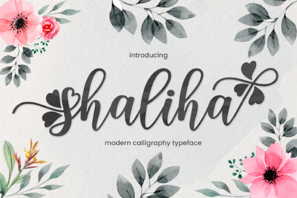 Shaliha Script: A Delicate Touch for Editorial Design