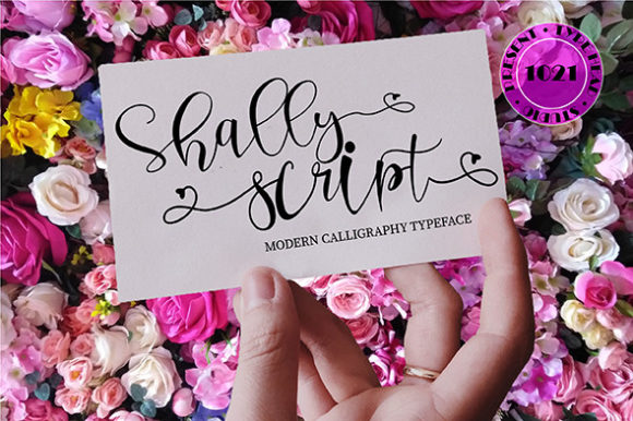 Shally Script: A Bold Handwritten Font
