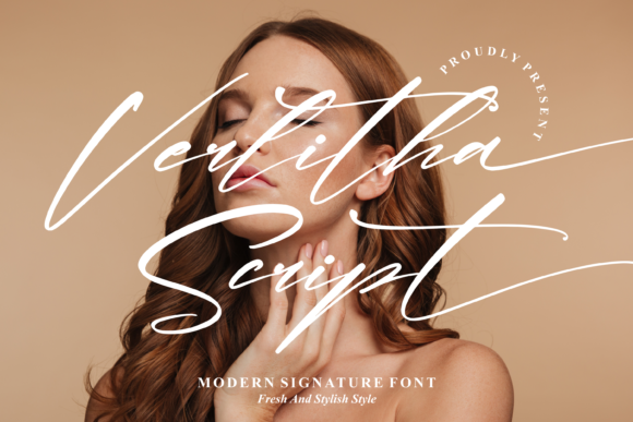 Verlitha Script: Elegant Font for Digital Marketing