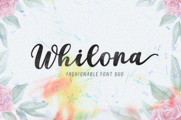 Whilona Script: A Modern Handwriting Font